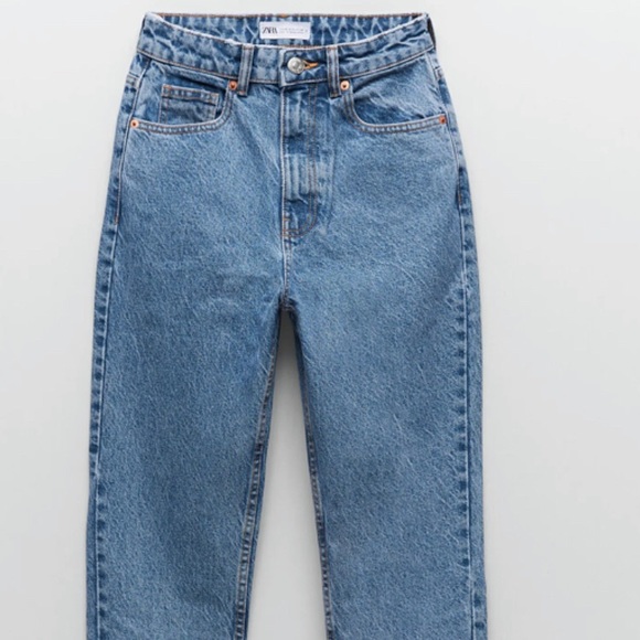 Zara Mom Jeans BRAND NEW - Picture 2 of 4